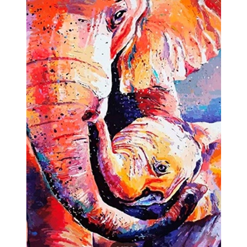 Набір для творчості зі стразами на підрамнику Мама і Я 30*40 см