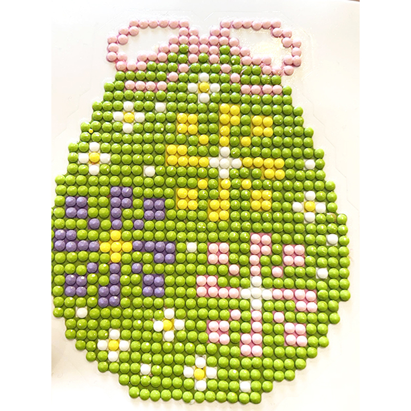 Набір для творчості зі стразами, (наліпка) Писанка 10*12 см