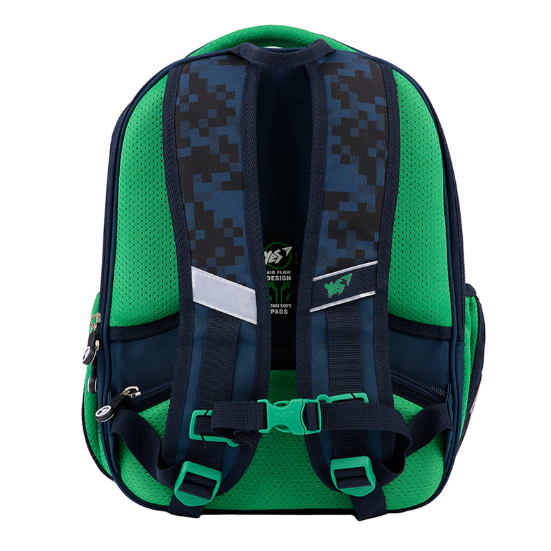 Рюкзак шкільний каркасний YES Minecraft Alpha S-78 - Зображення 3