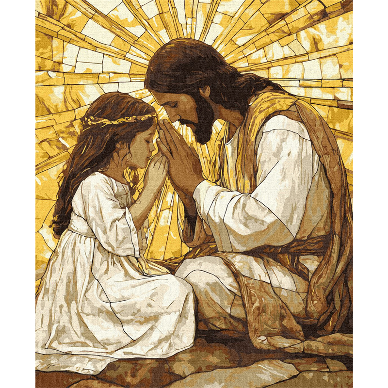 Картина за номерами - Світло в тобі ©art_selena_ua