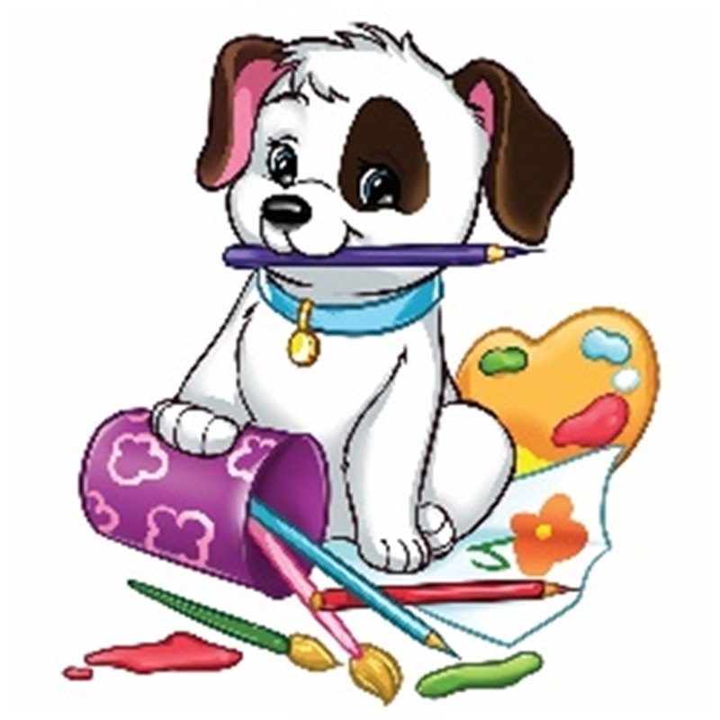 Набір для творчості зі стразами (наліпка), Я художник