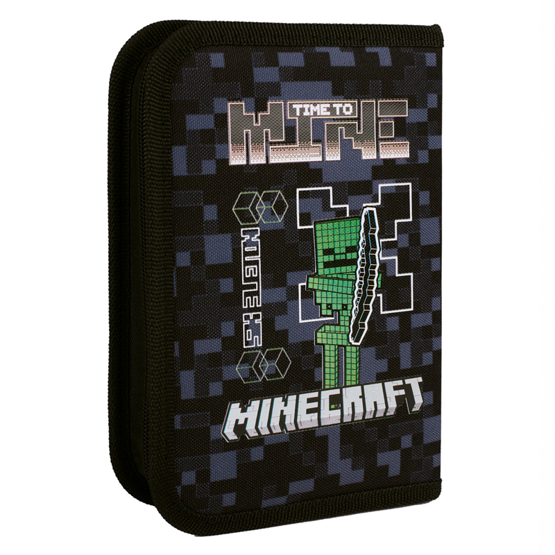 Пенал твердий одинарний без клапана Yes Minecraft Alpha HP-02 - Зображення 2