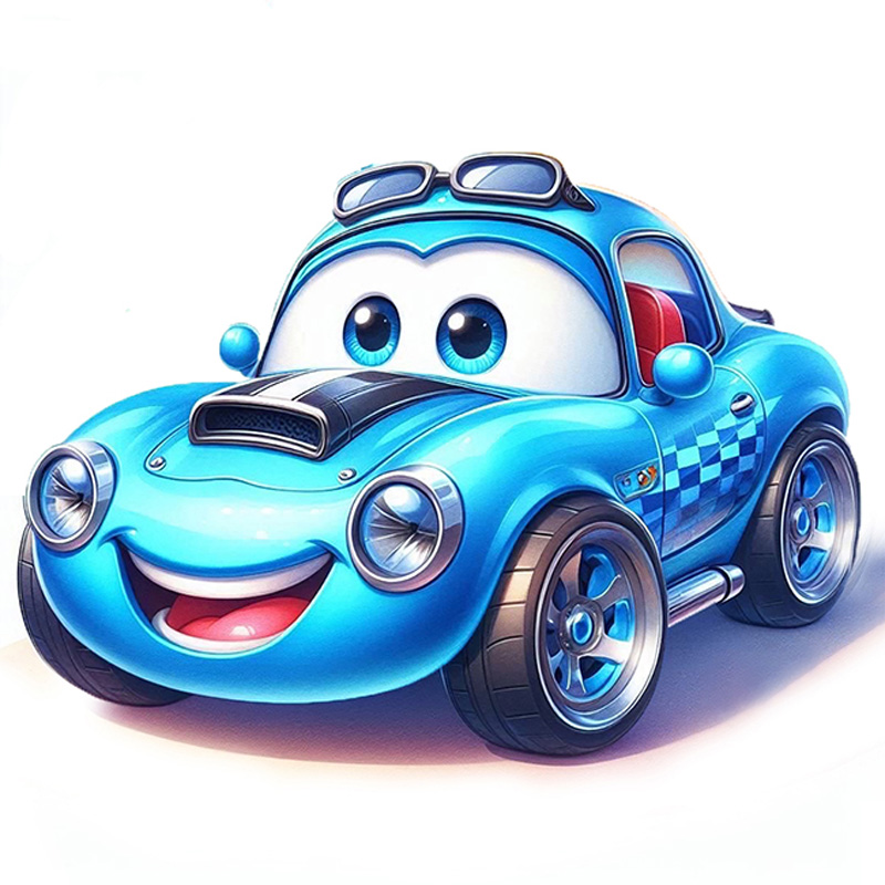 Набір зі стразами наліпка, Блискавка, 11*10 см