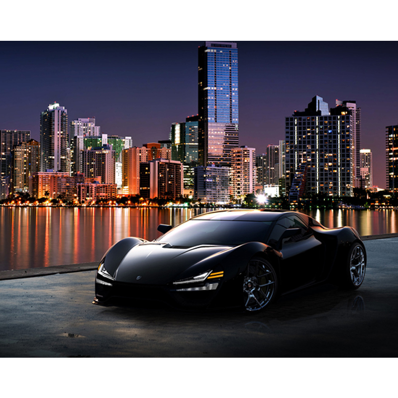 Набір для творчості зі стразами на підрамнику, Сучасний ритм, 30*40 см