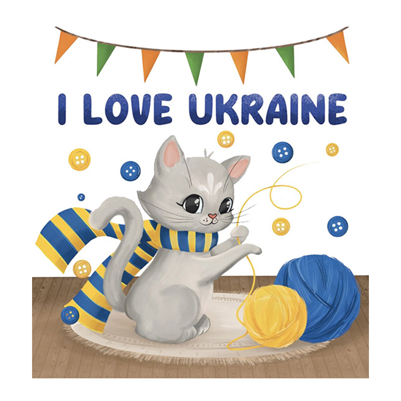 Набір для творчості зі стразами на картоні 5D, 21*25 см