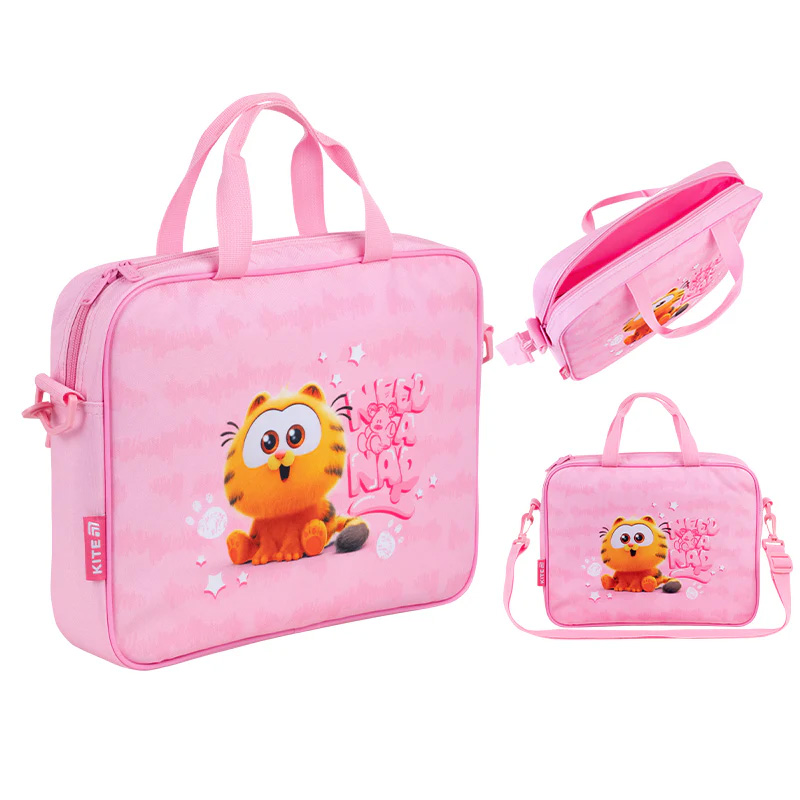 Шкільна текстильна сумка Kite Garfield GF26-589
