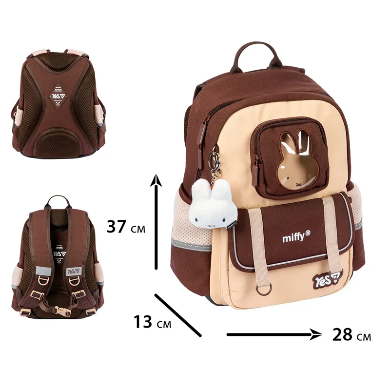 Рюкзак шкільний Yes Miffy Bunny S-104S