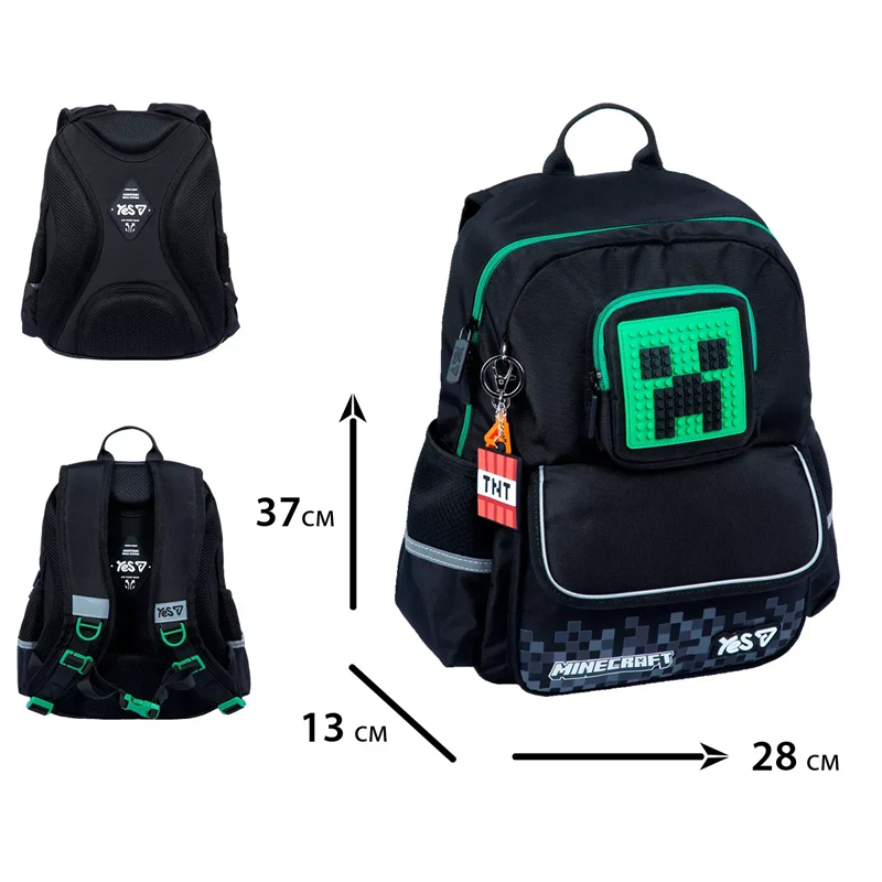 Рюкзак шкільний Yes Minecraft Adventure S-104S