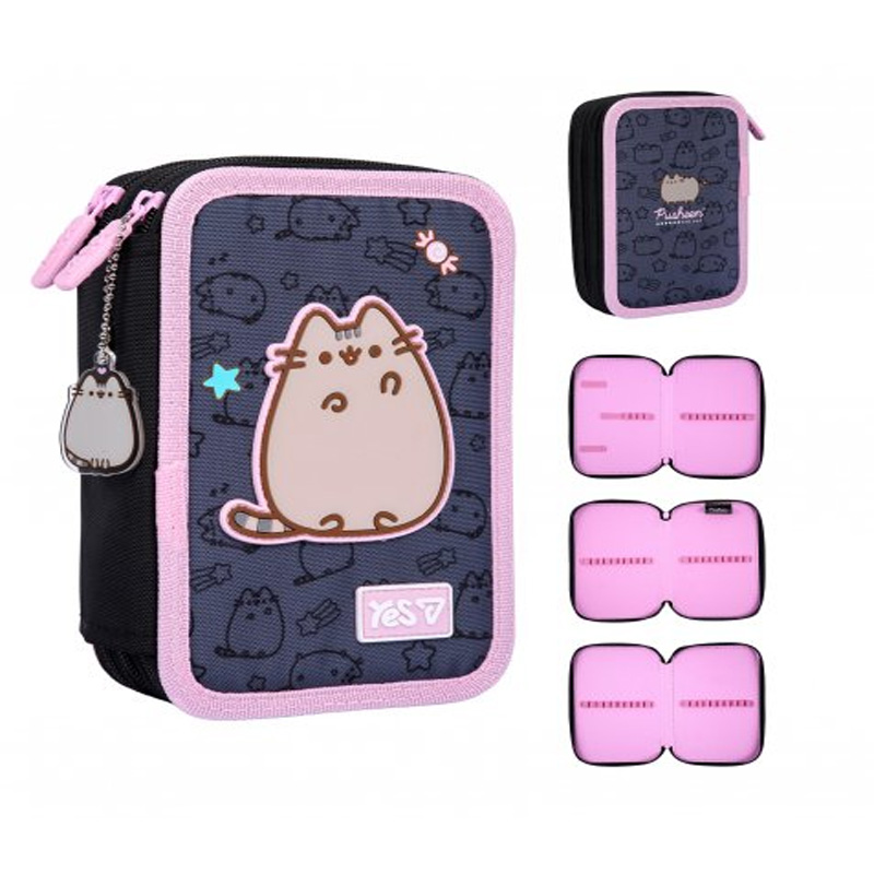 Пенал твердий Yes потрійний My Pusheen HP-05