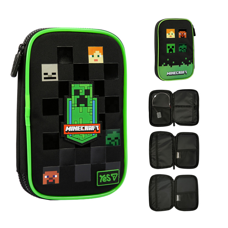 Пенал м'який з LED YES PH-35 Minecraft Reality