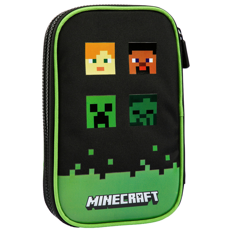 Пенал м'який з LED YES PH-35 Minecraft Reality - Зображення 3